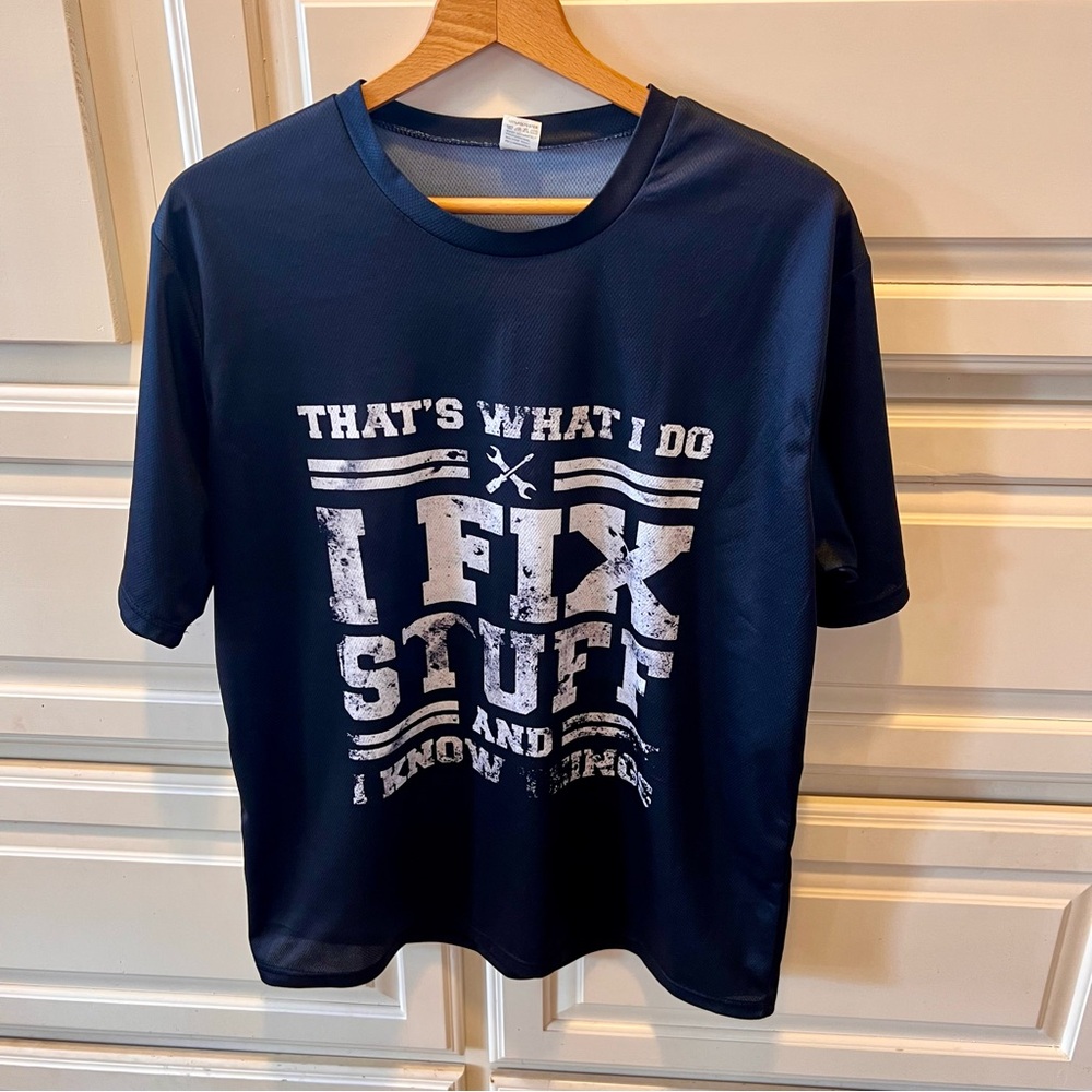 Navy Graphic T-Shirt